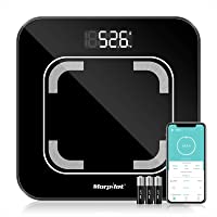 Báscula Grasa Corporal Báscula de Baño Bluetooth Analizar Más de 13 Funciones- Monitores de Composición Corporal por App…
